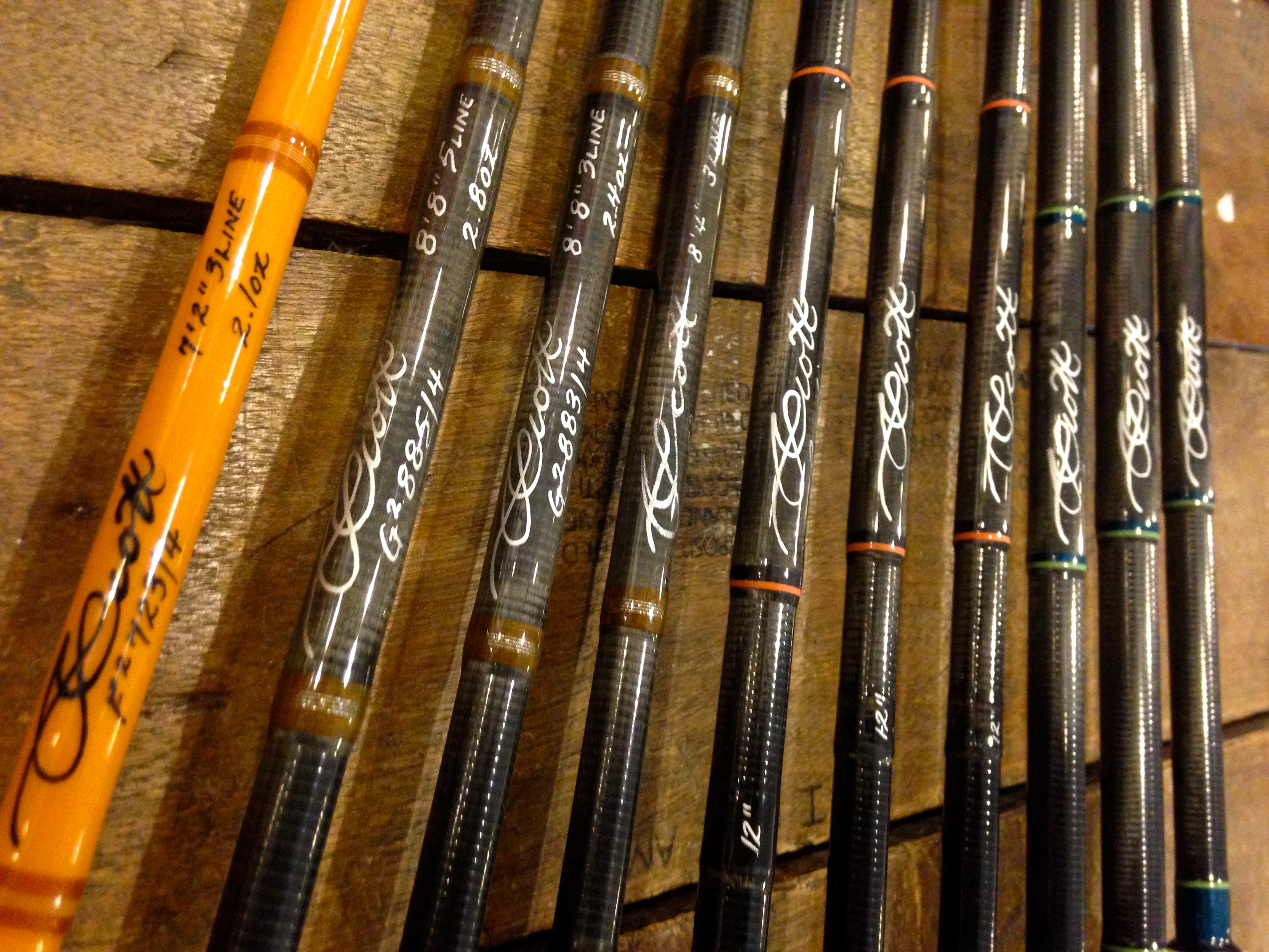 Scott Fly Rods Built in Montrose, Colorado BACKWATER ANGLER